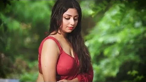 Hot Saree shoot video || 2019