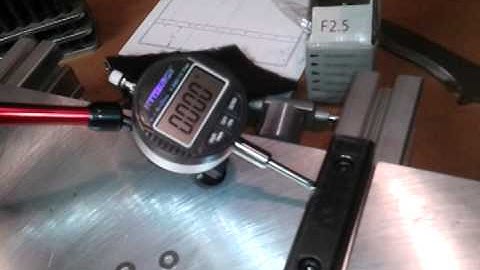 Linear rail accuracy