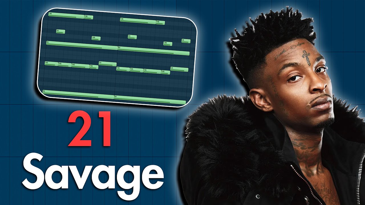 How to make a 21 Savage Type Beat on FL Studio! (FL Studio Tutorial ...