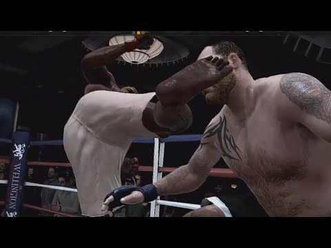 EA SPORTS MMA GAME KNOCKOUTS AND REPLAYS COMPILATION PT.1