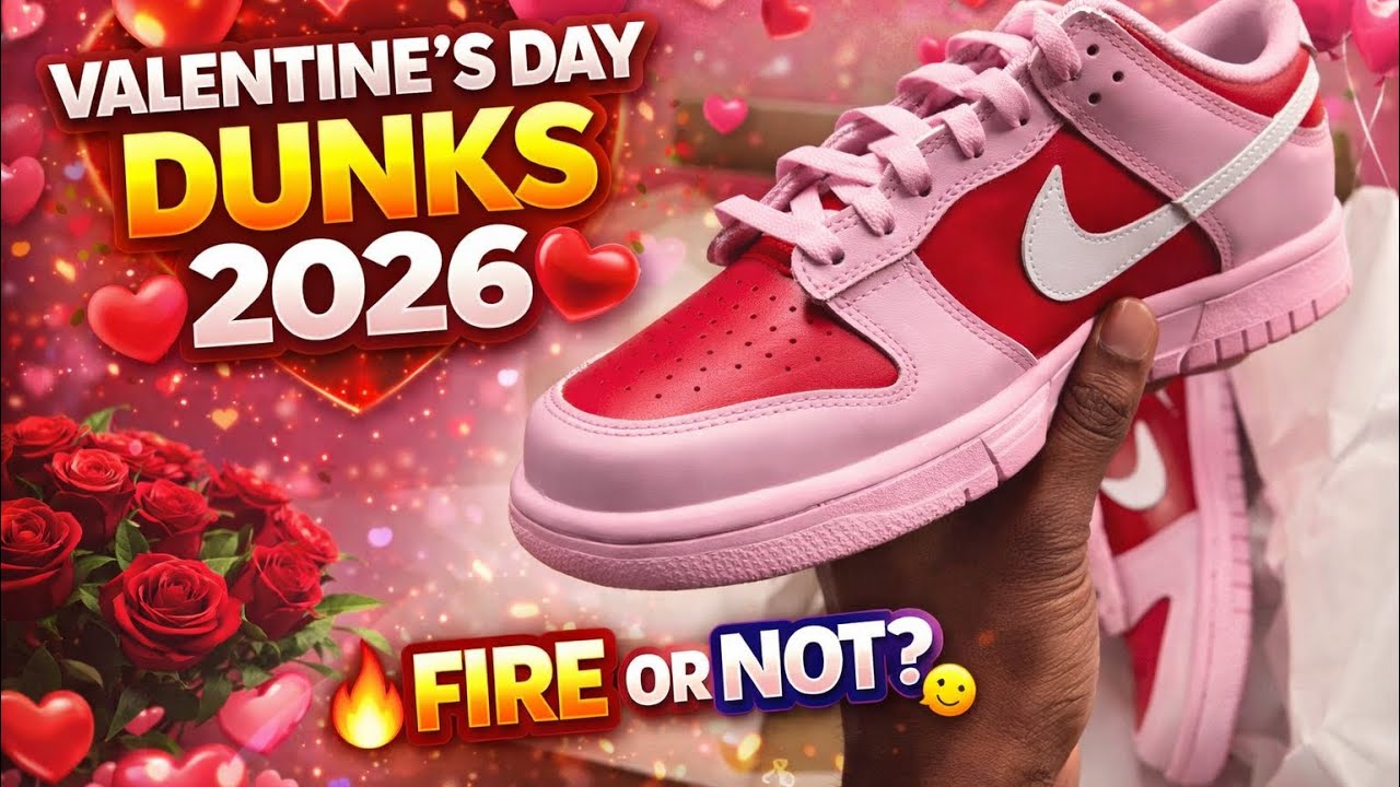 Nike Valentine’s Day Dunk Low (GB) 2026 Unboxing & First Impressions