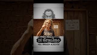 🎸 Zé Metaleiro (Morgana das Trevas) #metallica #thrashmetal #pantera #vaiprofy