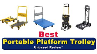 Best 5 Platform Trolley In India //Portable Platform Trolley Dolly Cart For Lifting Heavy Weight