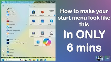 How to make YOUR start menu look 10x BETTER - Windows 11