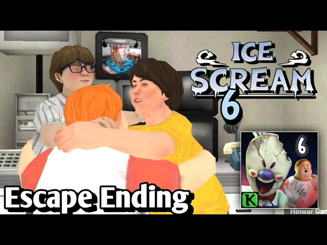 💥 Ice Scream 1-2-3-4-5-6-7-8 🍦🍦🍦 Escape Ending 💥 