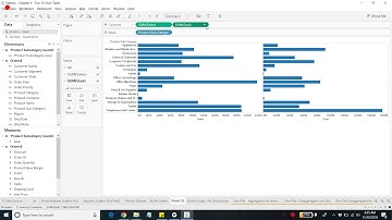Tableau 101 Bullet Graph