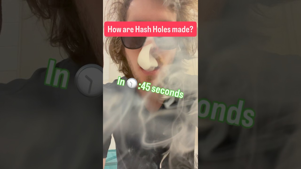 How are Hash Holes made? 