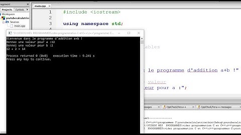 créer une calculatrice en C++