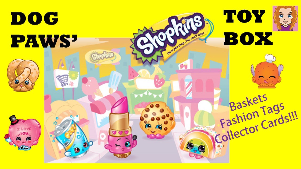 SHOPKINS *** Fashion Tags and Baskets!
