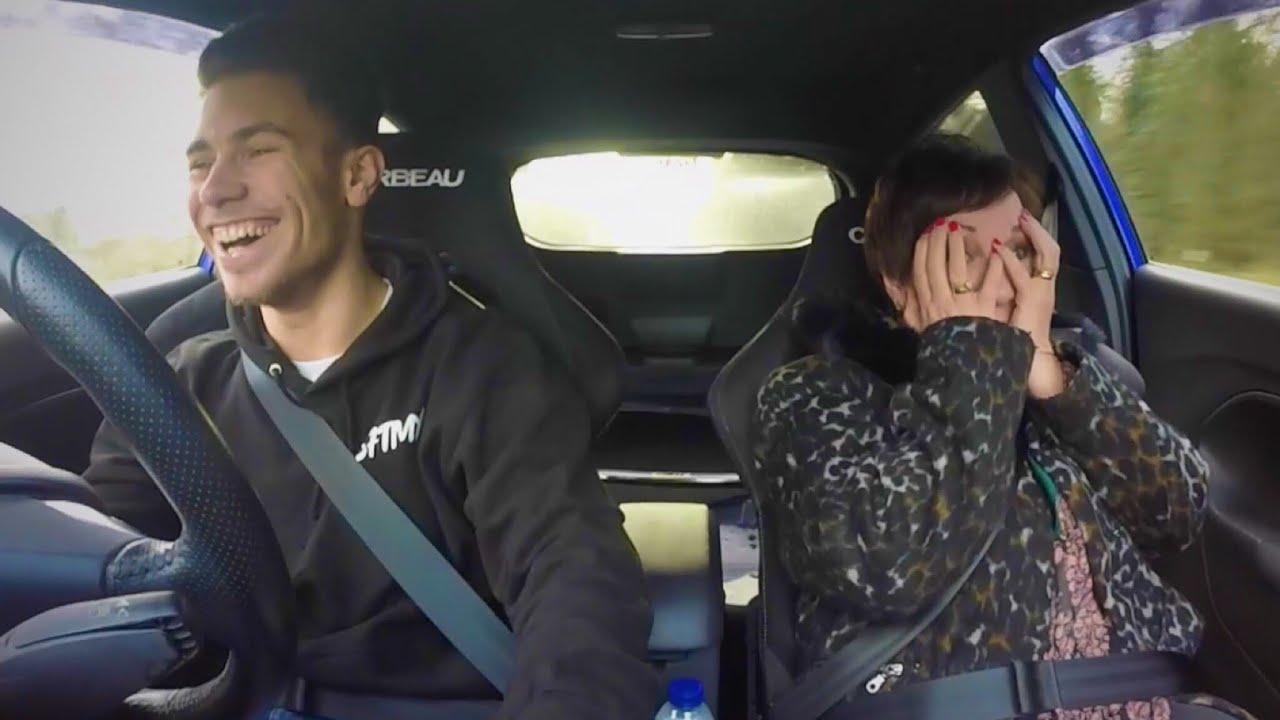 SCARING MY MUM IN MY 300+BHP FIESTA ST!