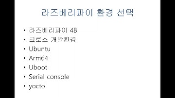 라즈베리파이 환경설정 및 셋업