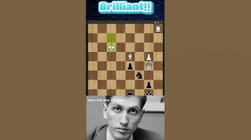 Brilliant Chess Fork! Bobby Fischer Chess Brilliancy