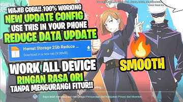 Wajib Coba!! Cara Low Device Smooth Seperti iPhone Dengan Reduce Data!! | Mobile legends