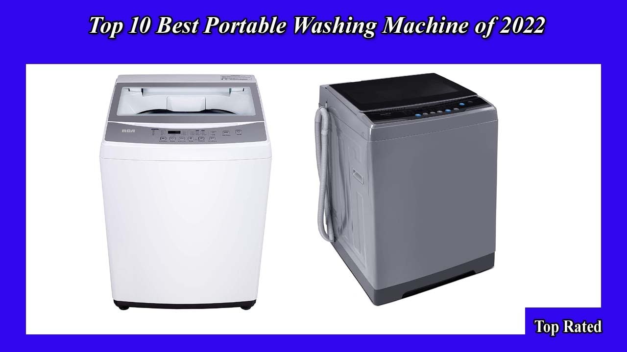 Comfee 1.6 Cu.ft Portable Washing Machine, 11lbs Capacity Fully Automatic  Compact Washer with Wheels, 6 Wash Programs Laundry Washer with Drain Pump