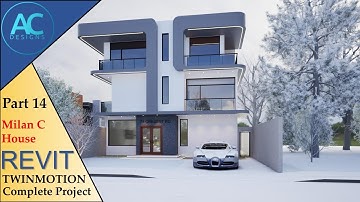 Milan C House | Part 14 | Complete Step By Step Project | Revit and Twinmotion Tutorial
