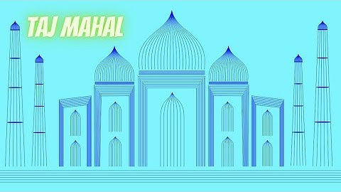 Make Taj Mahal in Coreldraw/taj mahal design/taj tutorial/mumtaj Mahal बनाना सीखें/Create taj mahal
