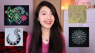 How To: Zentangle 8 | Jessie