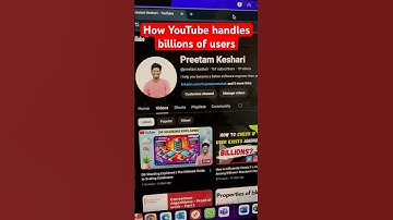 How YouTube handles billions of users? #dbms #database #systemdesign #softwareengineer #software