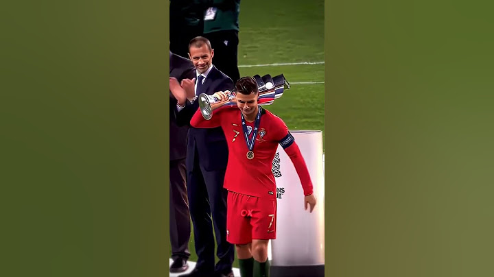 Ronaldo with National League Trophy 🔥🥶