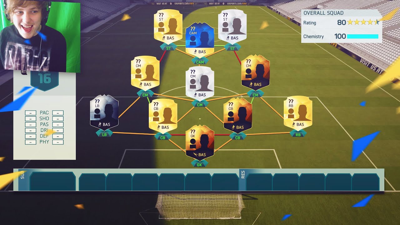 AWESOME DISCARD TEAM OF THE SEASON GEM! - FIFA 16 ULTIMATE TEAM - YouTube