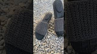 New Crotchet Slipper UNLOCKED!!! #crochet for beginners#summer sandals, #crochet patterns