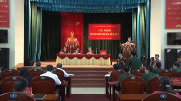 Phó Chủ tịch Quốc hội Tòng Thị Phóng tiếp xúc cử tri Khối lực lượng vũ trang tỉnh Sơn La