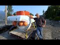 Submarine 1000 Ft Depth Test At Slocan Lake