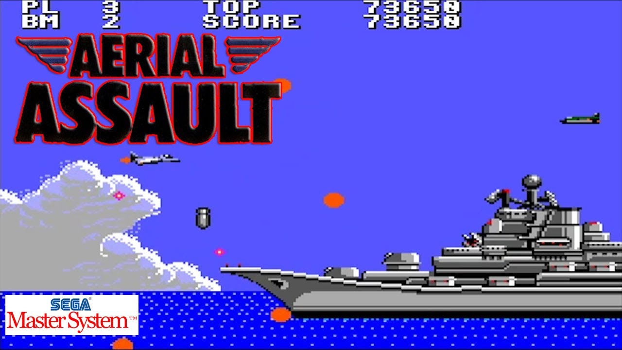 Sega Master System エアリアル アサルト / Aerial Assault - Full
