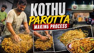 🔥 KOTHU PAROTTA Making Process | Hyderabad Street Food 😍 Amazing Live Cooking