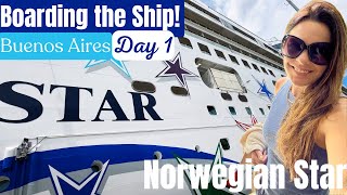 Boarding the NCL Star in Buenos Aires | 16 Days SOLO in South America & Antarctica!