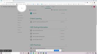 Google Classroom Tour