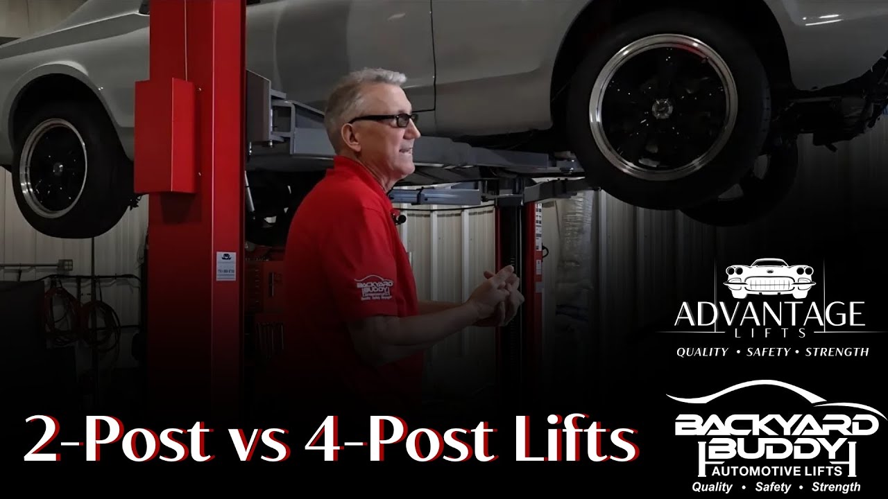 2 Post Vs 4 Post Car Lifts Which One Is Right For You YouTube 2 Post Vs 4 Post Car Lifts Which One Is Right For You YouTube