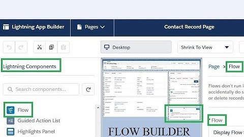 Flow Builder 110.1 Page Layout Component