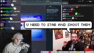 xQc Reacts to Multiple Clips Resurfacing of Hasan Calling on his Viewers to Kill Right-Wingers