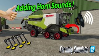 How To Add Basuri Horns & Sounds To Vehicles | #ollyblogs | Farming Simulator 22 screenshot 4