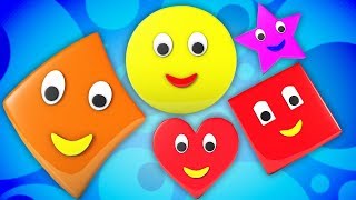 Bentuk lagu | bentuk geometris | pendidikan lagu | Lagu Anak | Shapes Song | Kids Tv Indonesia