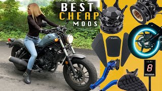 11 Cheap Honda Rebel Accessories From Amazon | Under $50