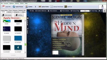 Change background image with use Flip PDF Pro