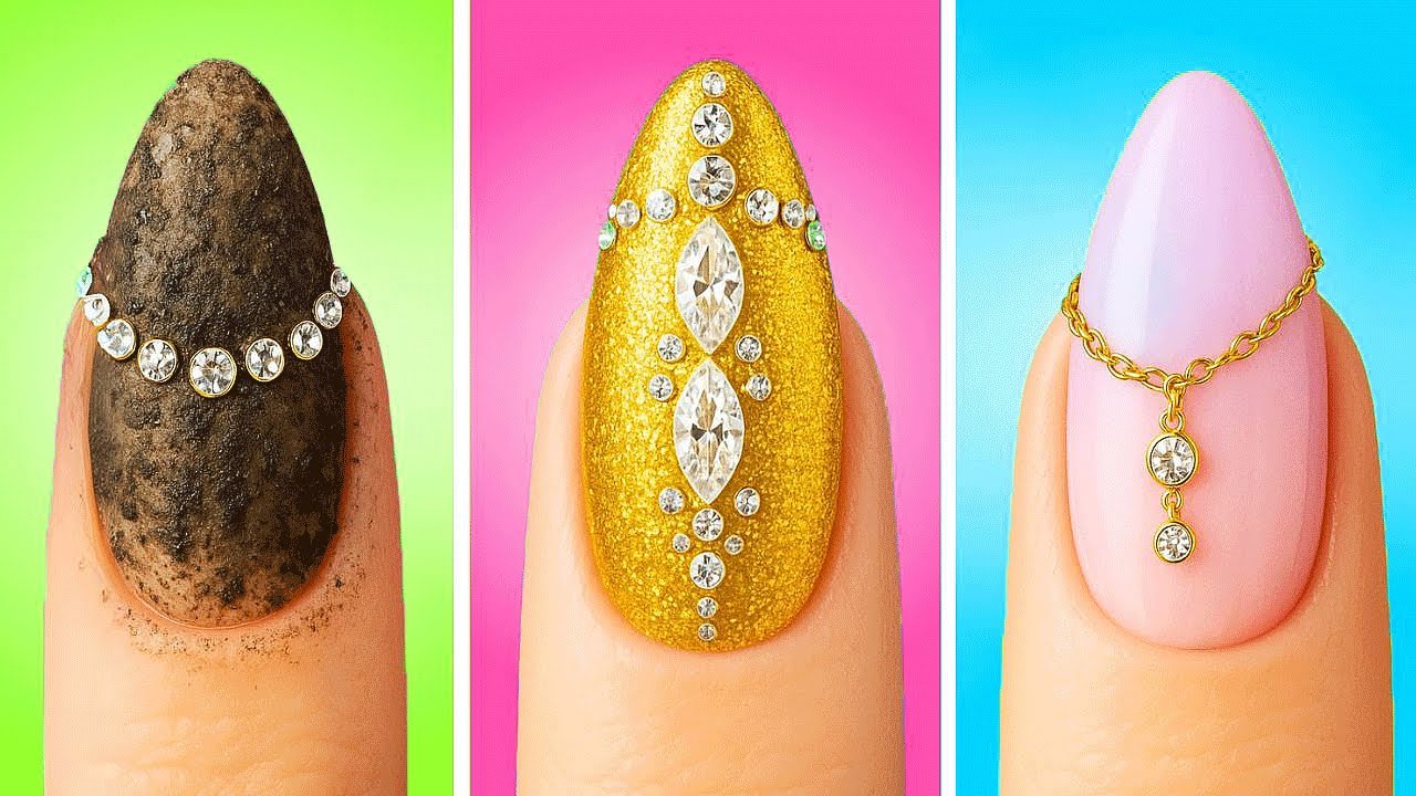 Long NAIL & HAIR Struggles Every Girl Gets! 💅😂 Beauty Fails & Hacks Inside!