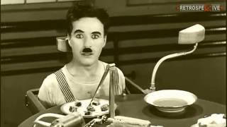 Charlie Chaplin As A Factory Worker (From Modern Times) (1936)