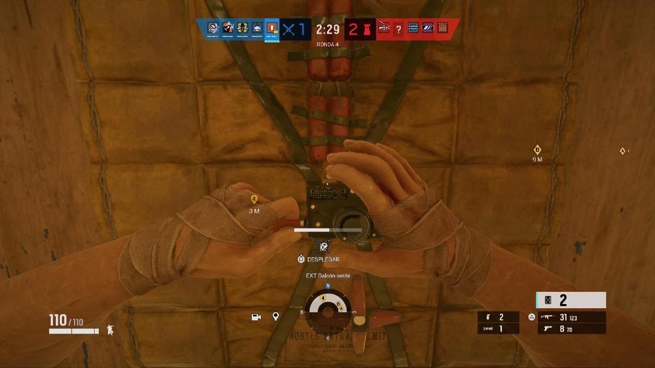 Tom Clancy's Rainbow Six Siege Clip 3 kills - YouTube