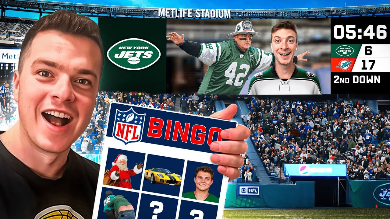 NFL Bingo at the 1st EVER Black Friday Game