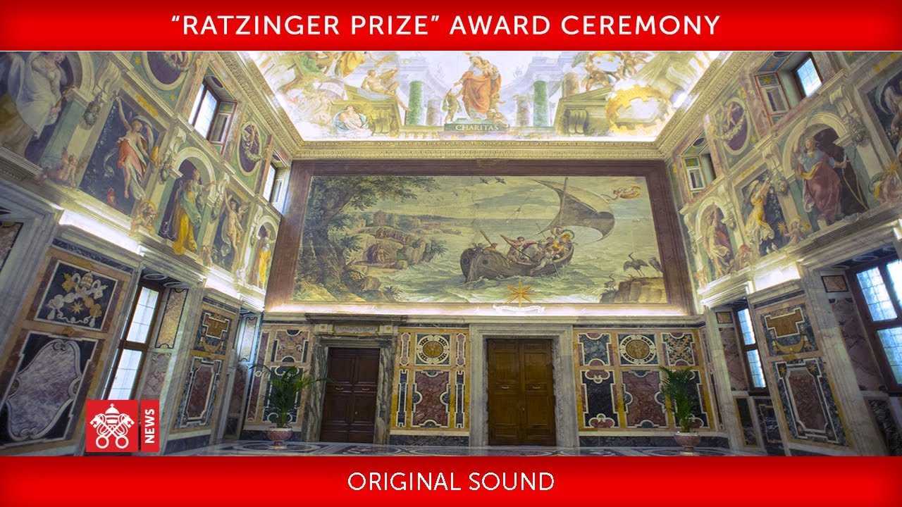 1 December 2022 “Ratzinger Prize” award ceremony Pope Francis - YouTube