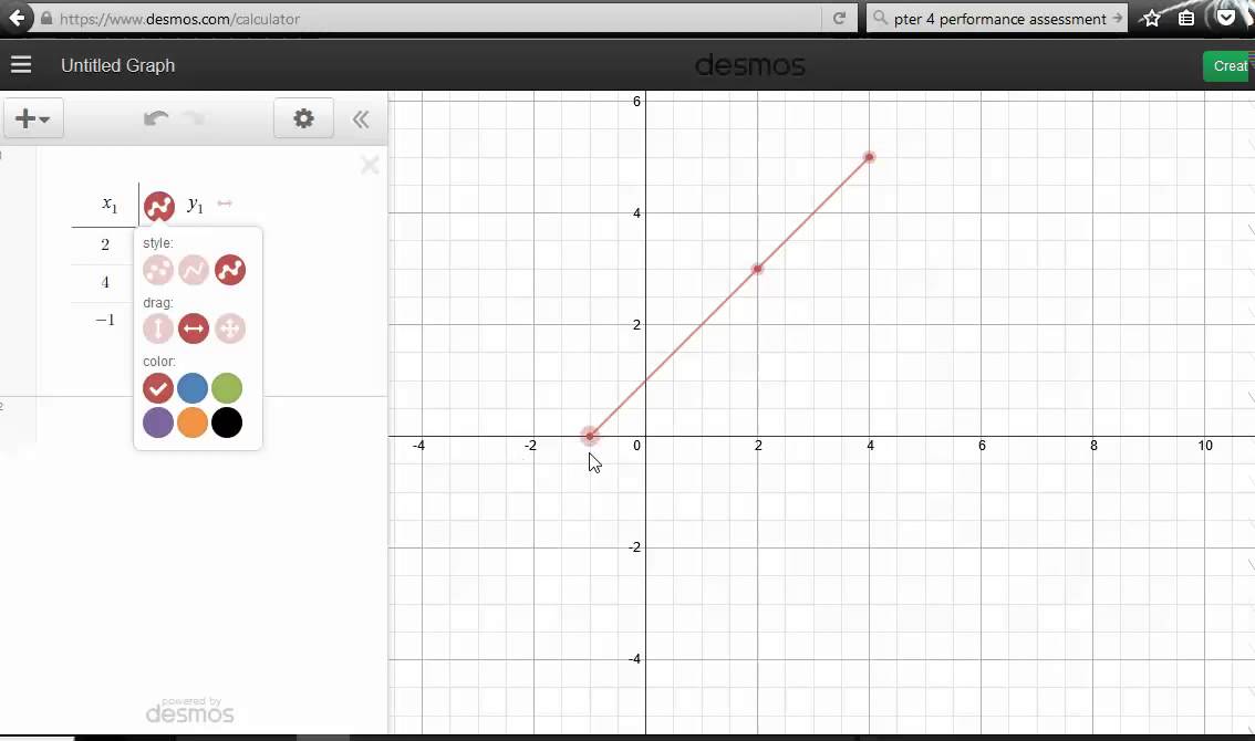 how to submit desmos assignment