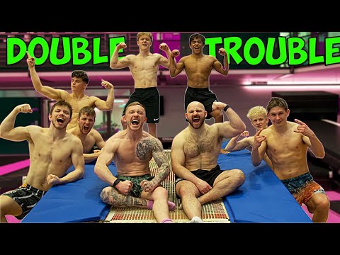 We tried a BRAND NEW Gymnastics Discipline!? The Worlds 1st 'Double Trouble'
