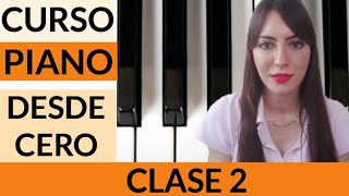 CÓMO APRENDER A TOCAR EL PIANO DESDE CERO - Clase 2 | CLASES DE PIANO GRATIS PARA PRINCIPIANTES. screenshot 5