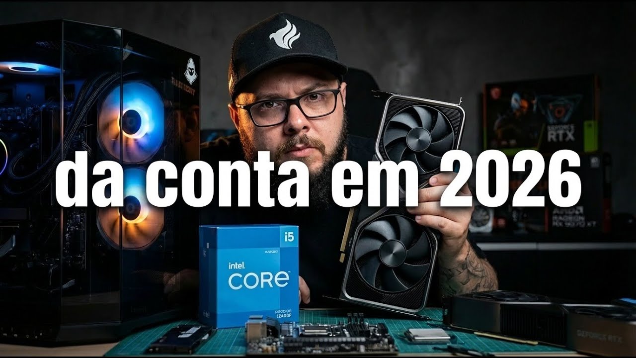 Montando um PC GAMER Equilibrado Full HD gastando até R$ 5 Mil Reais