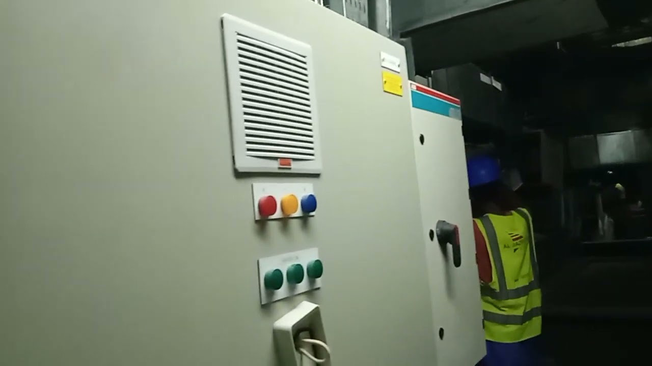 The Variable Frequency Drive of Fresh Air Handling Unit (FAHU)
