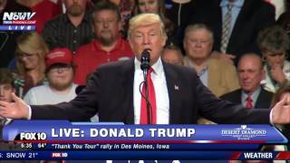 FULL: Donald Trump Thank You Tour 2016 - Des Moines, Iowa 12\/8\/2016