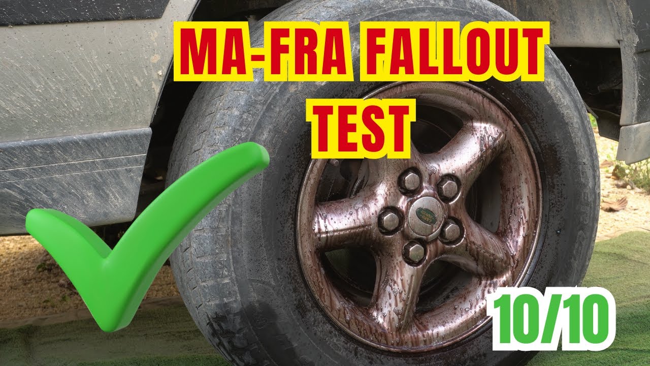 mafra fallout remover test - Tire ASMR | Satisfy Detailer